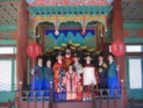 왕실체험, 가족사진촬영하기