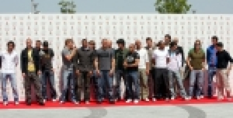 호나우두, 베컴, 라울, 지단 등 레알 마드리드 수퍼스타들 아우디 럭셔리 Q7 운전