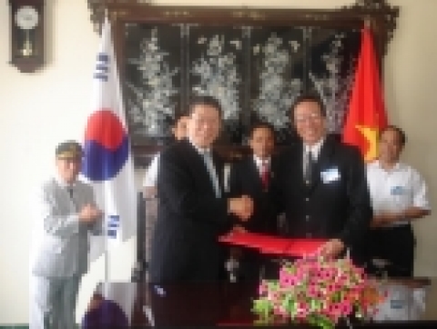 한국해양수산연수원-베트남 해양대학교 교류협력서 체결