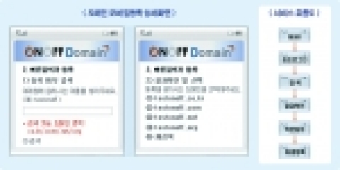 도메인 모바일등록 상세화면