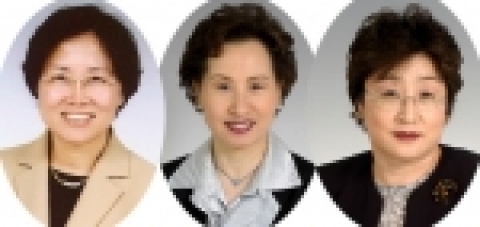 (왼쪽부터) 관광영어과 권혁경,식품영양과 안창순,식품영양과 이병순