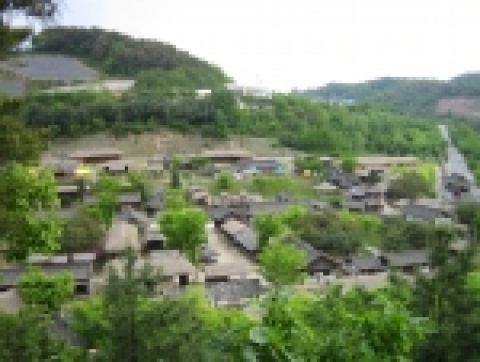 청풍문화재단지내 SBS촬영장