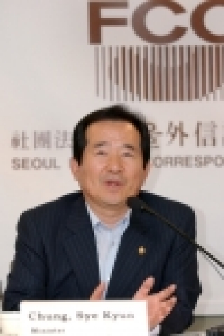 정세균 산업자원부 장관은 2006. 5. 22(월) 12:00 서울 프레스센터 외신기자클럽(Seoul Foreign Correspondents Club)에서 외신기자간담회를 갖고,