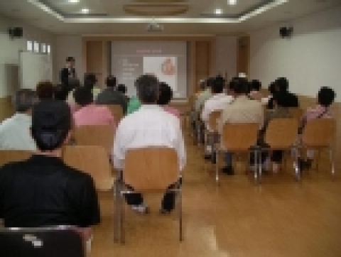 성남시 중원구보건소의 고혈압교실