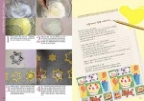 사탕쿠키는 이렇게 만들어요(본 보도자료의 사진은 [꼬마마녀의 별난 빵집]에서 인용)