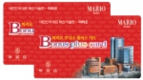 마리오 보너스 플러스카드