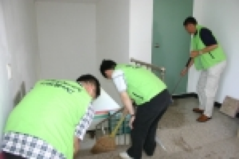강원도개발공사, 춘천 쉼터노인요양원에서 봉사활동 펼쳐