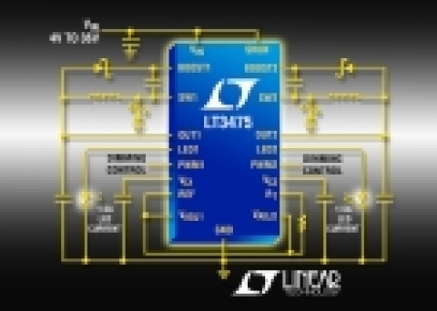 듀얼 스텝다운 1.5A LED 드라이버