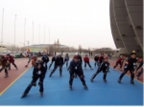 잠실운동장 인라인 스케이트 교실