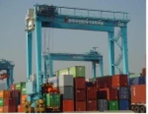 항만하역장비-트랜스퍼크레인 Transfer Crane(T/C)
