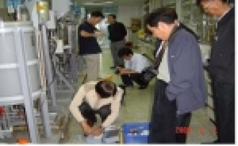 정수장 수돗물 채수