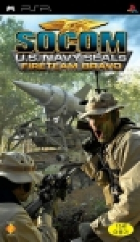 PSP?용「SOCOM: U.S. Navy SEALs Fireteam Bravo」패키지 이미지
