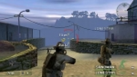 PSP?용「SOCOM: U.S. Navy SEALs Fireteam Bravo」스크린샷 이미지