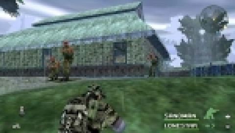 PSP?용「SOCOM: U.S. Navy SEALs Fireteam Bravo」스크린샷 이미지