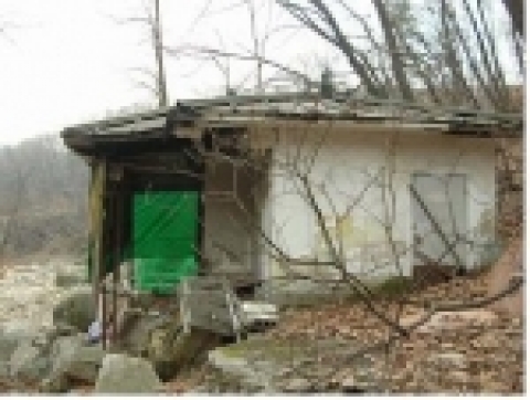 철거되는 도봉공원 미관저해시설물 18동 현재 모습