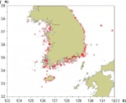 해파리 모니터링 요원(어업인) 위치도