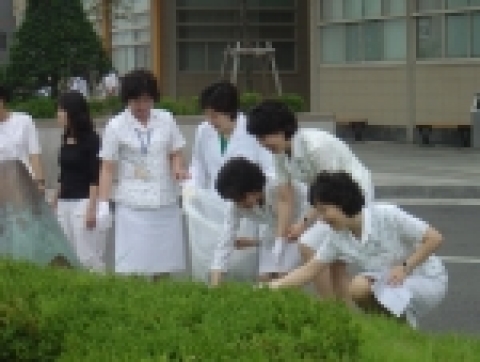 중앙대학교병원, 환경개선 캠페인 실시