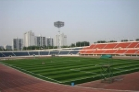 목동운동장 축구장 새 단장한 모습
