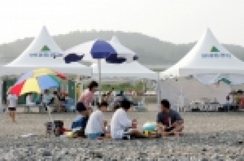 지난해 첫 선을 보인 현대중공업 하서리휴양소.