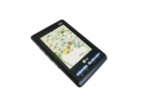 TPEG 서비스를 보여주는 LG전자 DMB PDA.