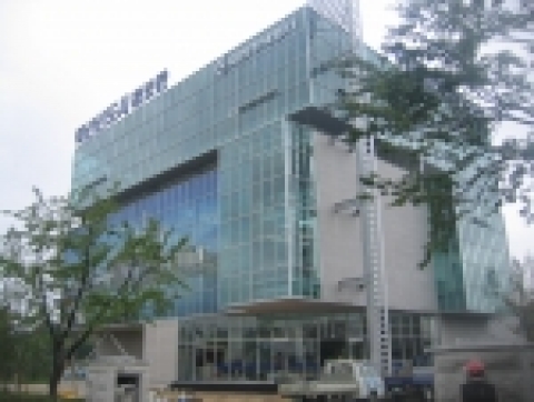 아산신도시 홍보관 전경