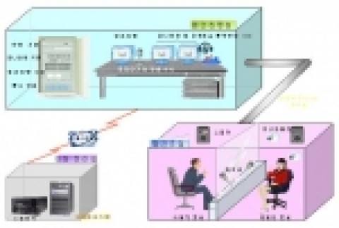무인접견관리시스템 시스템 구성도