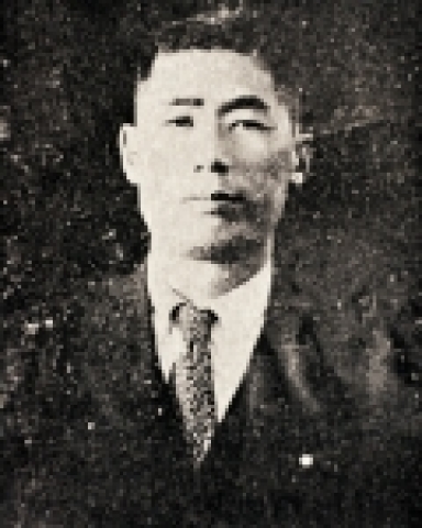 재일조선거류민단 단장 시절 박열 선생의 모습이다.
