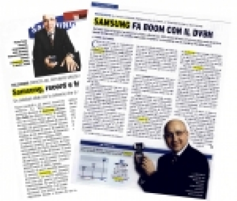 이탈리아 유력 경제주간지인 '이코노미(Economy)'誌와 '일 몬도(il mondo)'誌 등 현지 주요 언론매체들이 최신호에서 삼성 휴대폰의 