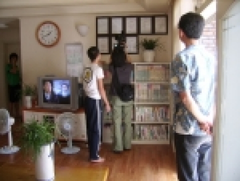 kbs2tv시사투나잇촬영팀의 촬영장면