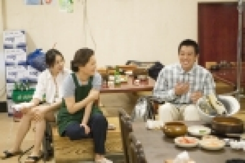 영화 <해바라기>의 주역들-김래원, 김해숙, 허이재