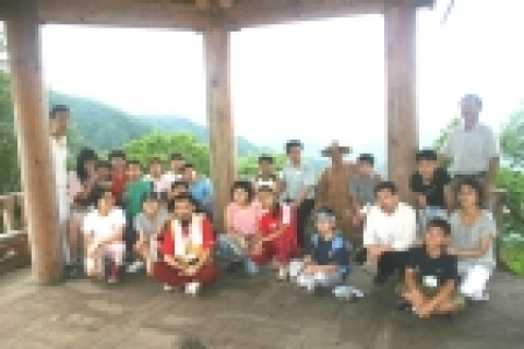 29일 지리산 삼봉산 제 1봉에 올라.