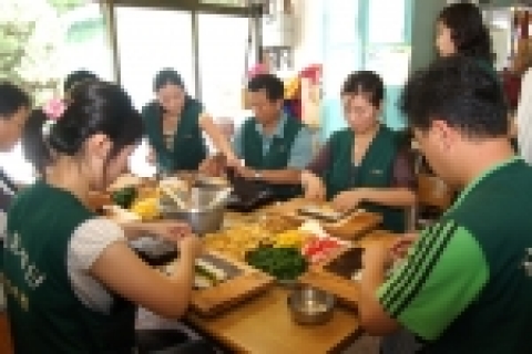 부산은행, 홀로어르신 봉사활동 등 릴레리봉사활동 실시