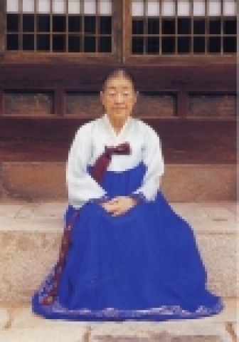 중요무형문화재 제38호 조선왕조궁중음식 명예보유자 황혜성