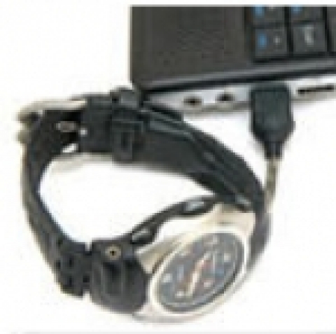 USB 손목시계 - PC 결합사진