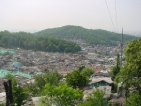 난곡지구 개발 전 모습