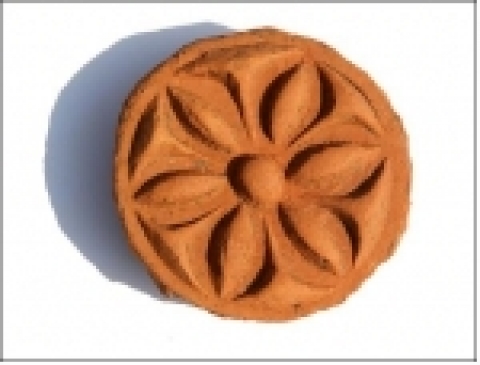 우물지 출토 연화문 와당