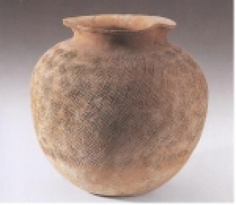 새발무늬항아리 鳥足文壺