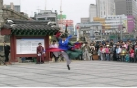 무예 무예춤 시범