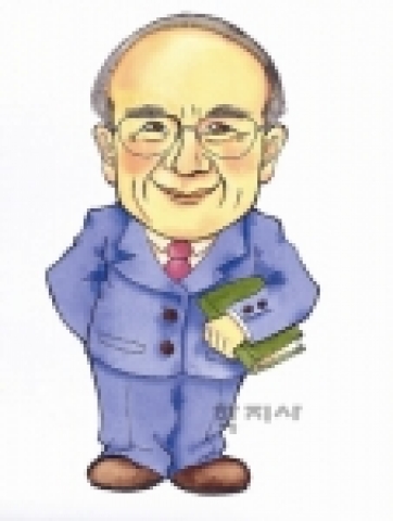 김신일 교수 캐리커쳐