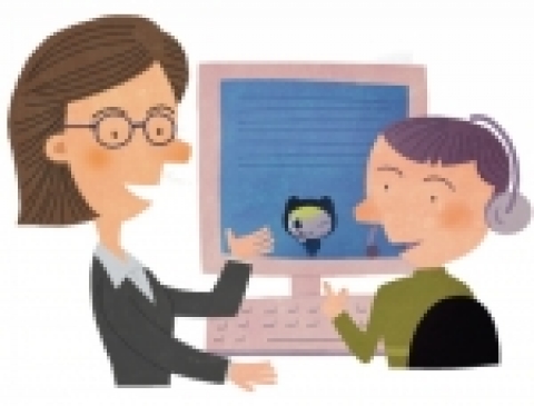 베플리 관리 모습(일러스트)