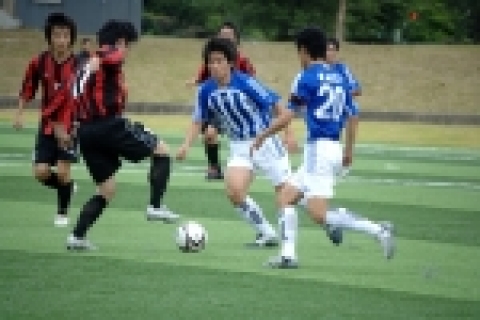 이번 ‘제5회 포카전’에서 2대1로 이긴 축구경기 모습
