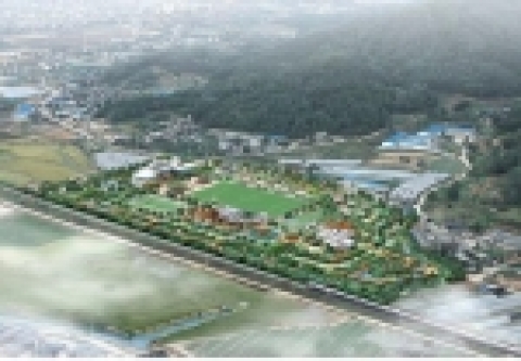 남부수자원생태공원 조감도