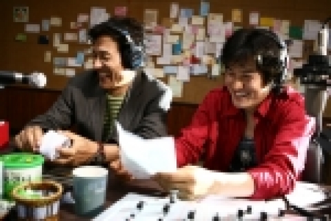 영화 <라디오 스타> 의 박중훈, 안성기 