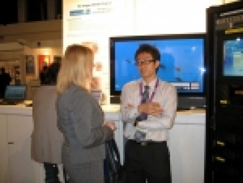 ETRI는 지난 12일, 네덜란드 암스테르담에서 개최된 IBC 2006에 참가, DMP와 함께 DRM 국제표준을 위해 '상호운영적 DRM 플랫폼 표준기술'인 &#