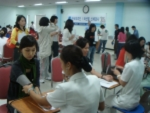 여성우주인 후보자 기본신체검사