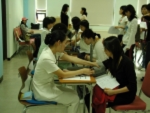 여성우주인 후보자 기본신체검사