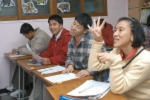 초등기초 수업장면