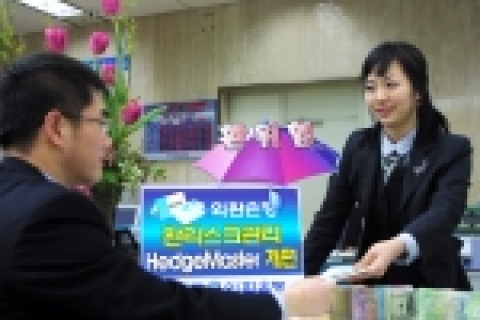 외환은행(銀行長 리처드 웨커 / www.keb.co.kr)은 최근 환율의 변동성 확대로 환위험 관리에 어려움을 겪는 중소기업들을 위하여 환위험 관리시스템인 ‘HedgeMaster 