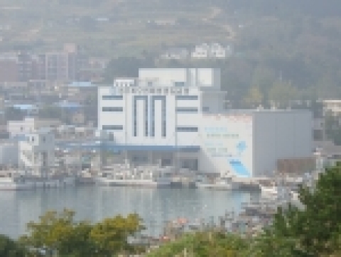 월성원자력에서 건립을 지원한 경주시수협 감포제빙냉동공장