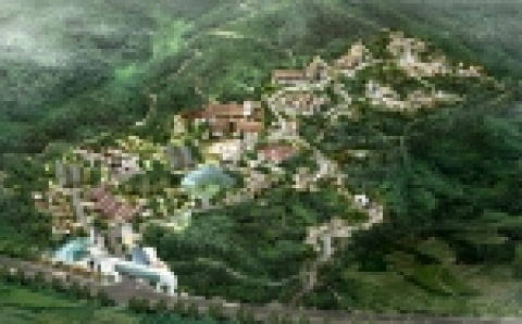 강원둔래마을 전체 조감도
